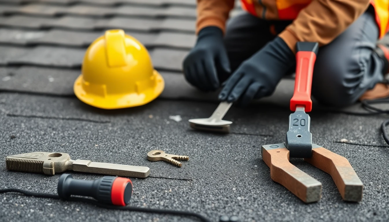 Roof leak repair