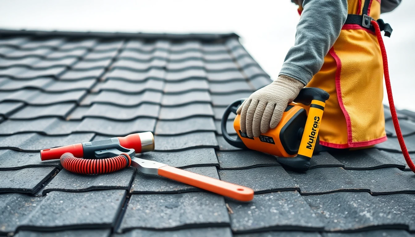 Roof restoration